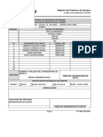 Formato Registro de Prestamo de Equipos - Facultad de Arquitectura y Diseño