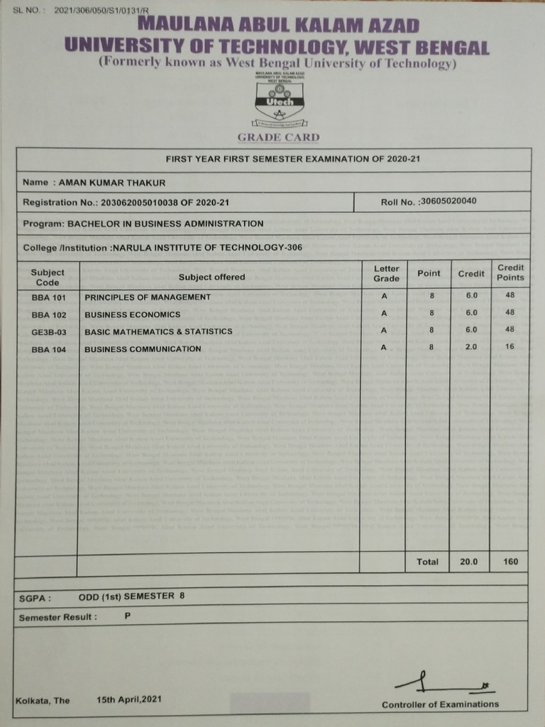 Ug Certificate Download Free Pdf Business Economies