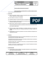PD-LAB-006 DETERMINACION DE HUMEDAD POR PERDIDA DE MASA EN CONCENTRADOS - Rev.04