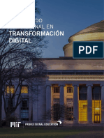 MIT Professional Education Certificado Profesional en Transformación Digital SPA
