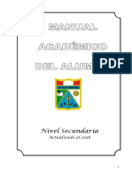 Nivel Secundaria: Actualizado Al 2018