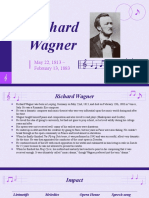 (Sample) Composer Project- Richard Wagner
