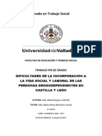 Dificultades de la incorporación laboral de drogodependientes