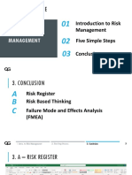 Enterprise Risk Management Section 3