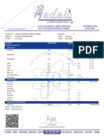 Paciente: Gloria Stefanny Tamayo Ibarra Genero: F Médico: A Quien Corresponda Edad: 30 Año(s) Fecha 23/10/2022 Folio M2210234