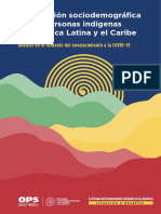 La Situación Sociodemográfica de Las Personas Indígenas en América Latina y El Caribe Análisis en El Contexto Del Envejecimiento y La COVID-19