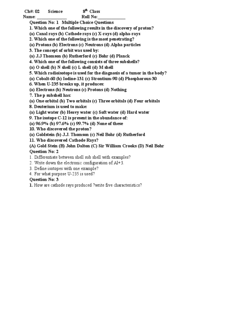 CH#2 9th Class | PDF | Teaching Methods & Materials