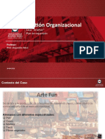 Gestión Organizacional: Caso "Artefun" Plan de Expansión