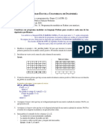 Ejercicios No. 11 AYPR-12 PSP 2023-1 - Programación en Python Con Matrices