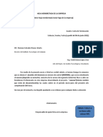 Hoja Membretada de La Empresa (Si No Tiene Hoja Membretada Incluir Logo de La Empresa)