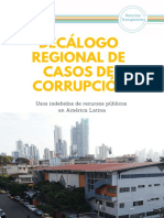 Decalogo Regional de Casos de Corrupcion