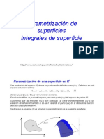 Parametrización de Superficies Integrales de Superficie: H"P://WWW - Sc.ehu - Es/sqwpolim/metodos - Matema6cos