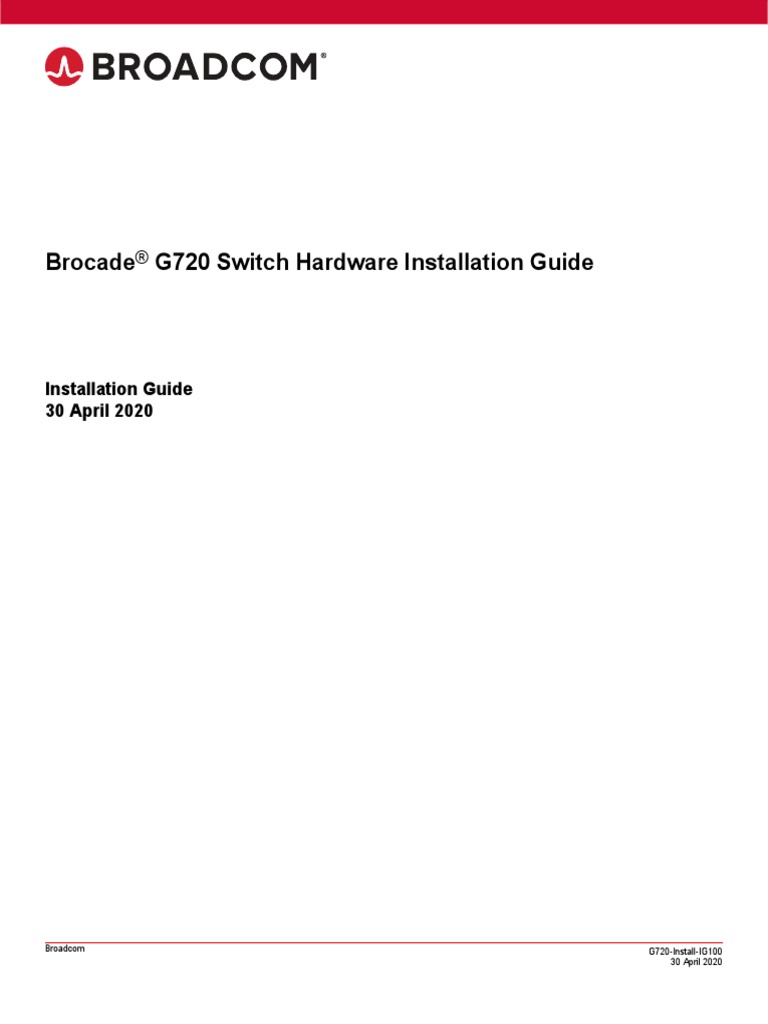 DS-7720B Hardware Installation Guide, PDF, Computing