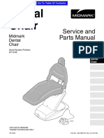 Midmark Dental Chair Service and Parts Manual