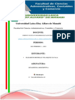 Universidad Laica Eloy Alfaro de Manabí: Facultad de Ciencias Administrativas, Contables y Comercio