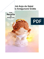 PDF Croche Anjo de Natal Receita de Amigurumi Gratis