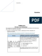 Determinar características de un texto mediante un párrafo