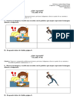 ¿Qué Aprendí? Clase N°02: Decodificar Palabras Combinación Ce - Ci