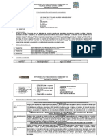 Programación Curricular de Ciencias 2019