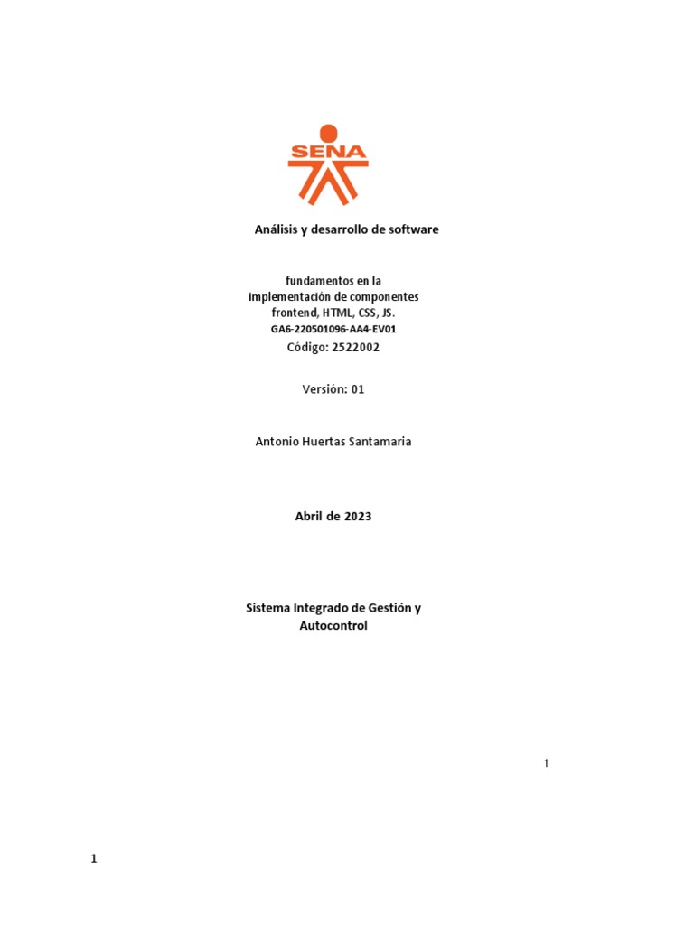 Análisis y Desarrollo de Software: Fundamentos en La Implementación de ...