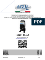 HC151 PI-mA: Italiano pag. 2 English pag. 36 Español pag. 69 Русский стр. 102 Français pag. 135