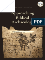 Approaching Biblical Archaeology by Anthony J. Frendo