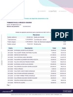 Yismari Paola Orozco Osorio: Estado de Depósito Electrónico de