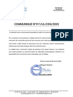 Communiqué-CDG-Première Tranche