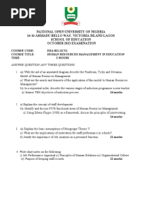 Eda821 - Human Resources Management in Education 1