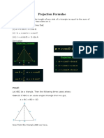 Projection Formulae: Proof