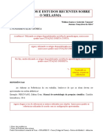 Tratamentos E Estudos Recentes Sobre O Melasma