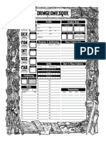 D&D Character Sheet - Stats, Skills, Inventory