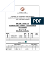 4501195778-INF-GN-001-R0 - Informe Validacion Modificaciones Correas Alimentadoras Seccion A-12
