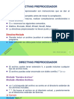 Directivas Preprocesador: Directiva #Include