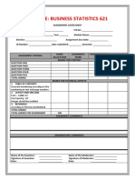 Module: Business Statistics 621