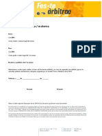 Autorización Paterna / Materna: Nota: Se Debe Adjuntar Fotocopia de Los DNI de Las Personas Que Firman Este Documento