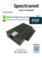 Spectranet Manual