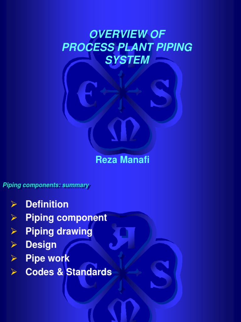 Piping Training Course Overview | PDF | Home & Garden