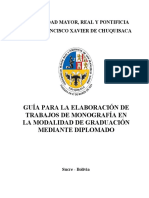 Guia para Elaboracion de Monografia Titulacion Mediante Diplomado