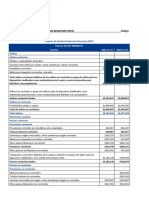 ESF y análisis financiero Pelanas SAS 2021