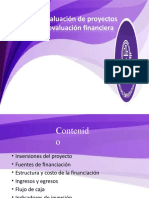 Diseño y Evaluación de Proyectos Estudio y Evaluación Financiera