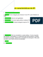 Principais Características Do IP