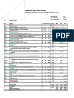 Calendario Valorizado - ACTUALIZADO