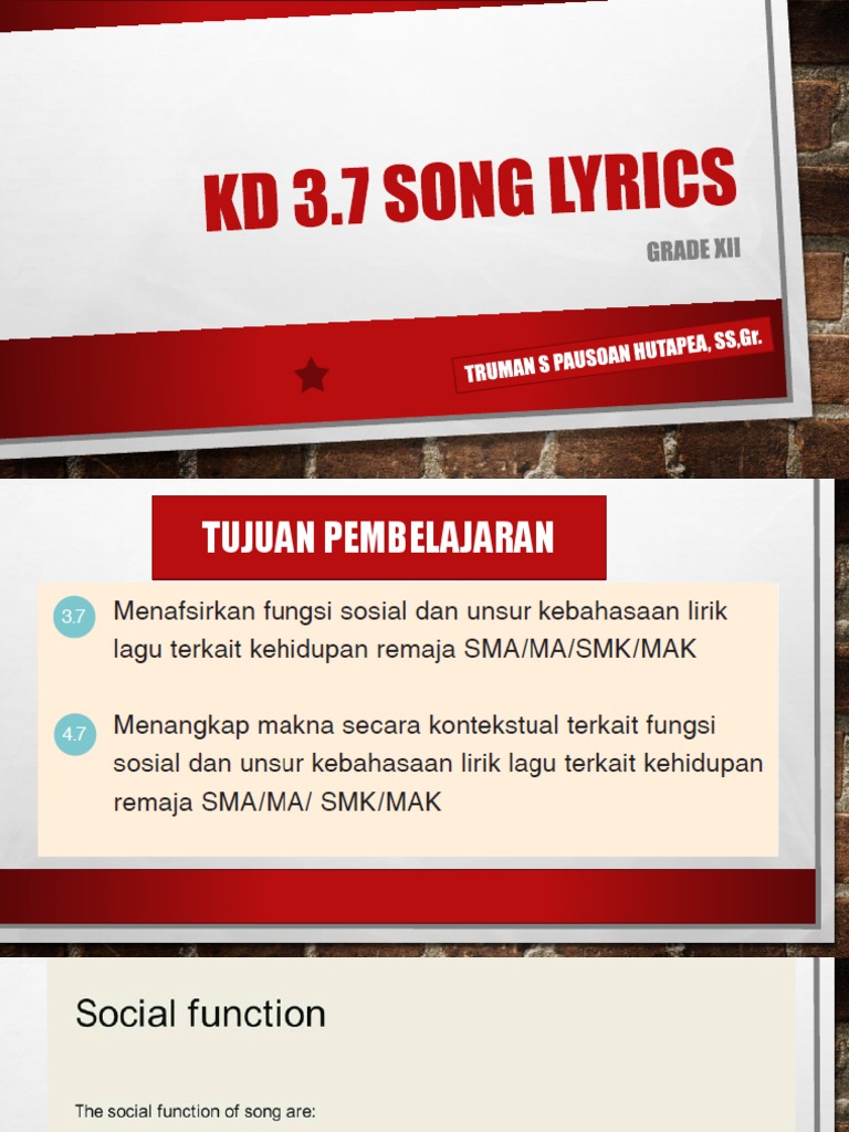 Kd 3 7 song lyrics pdf