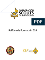 Política de Formación Csa2