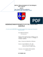 Redimensionnement D'Une Chausee Souple: Institut Superieur Pedagogique Et Technique B.P:75