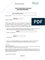 Declaración jurada no aplican prohibiciones - V3 Abril 2023