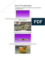 Efecto 3D en Photoshop