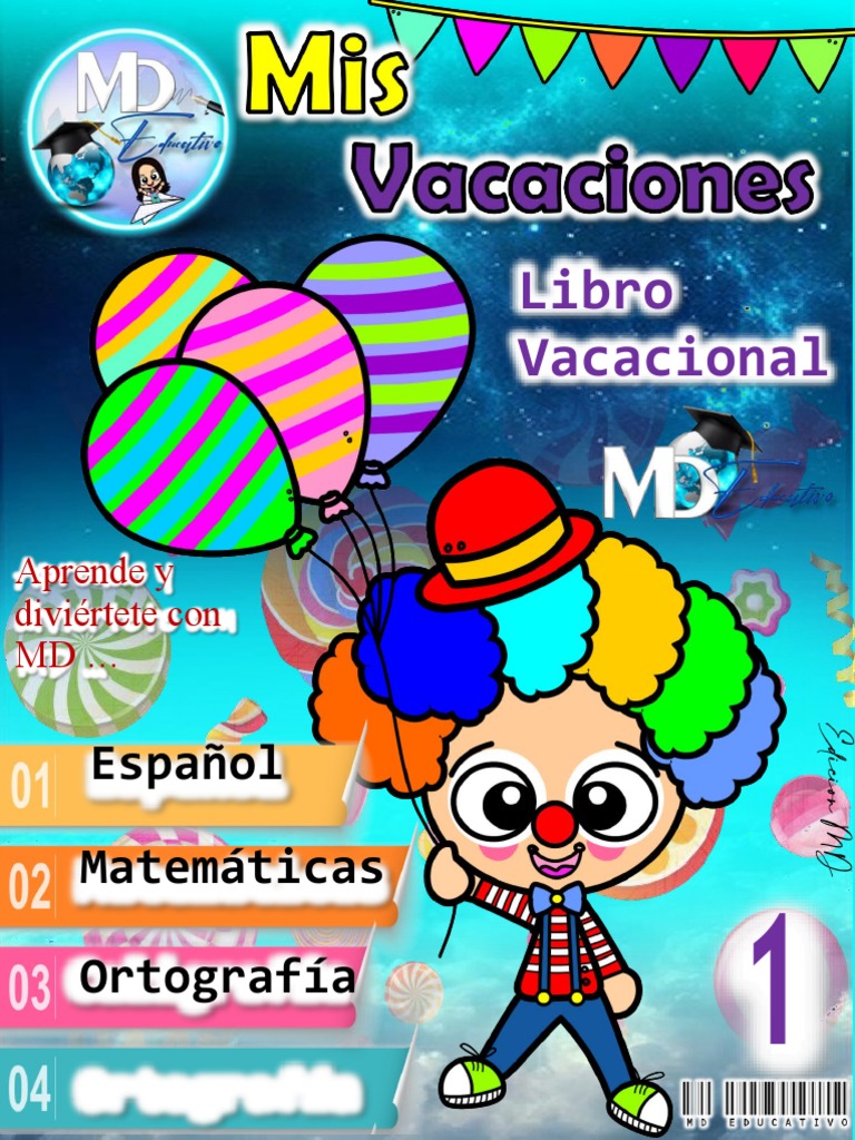 1 Mis Vacaciones Md Educativo Pdf Teatro