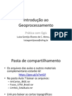 Introdução Ao Geoprocessamento: Prática Com Qgis